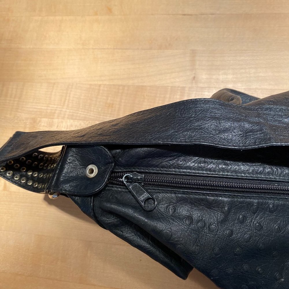 Bonwit Teller Vintage Ostrich Leather Bag